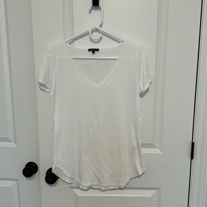 Dynamite white v-neck t-shirt